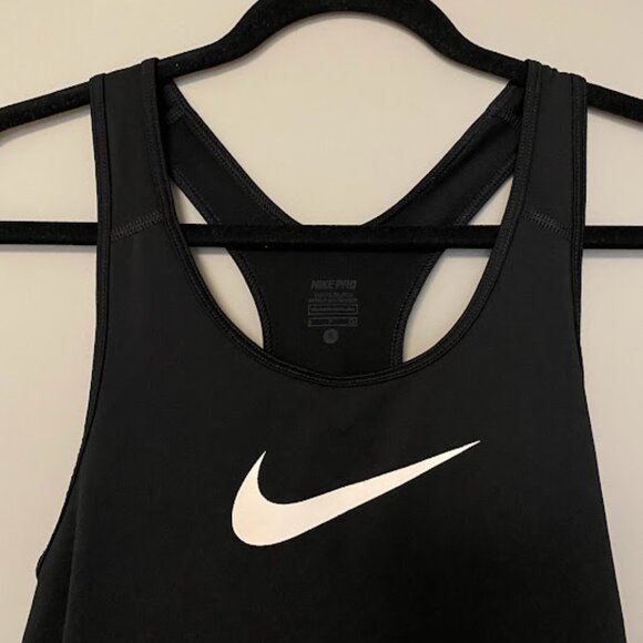 Nike Cropped Black Racerback - Picture 3 of 4